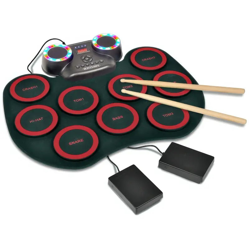 Bontempi Premium Electronic Drum Set – Realistic Pad Layout & Sounds 1