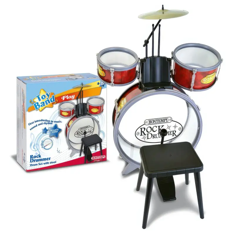 Bontempi Rock-Themed Drum Kit For Kids 1
