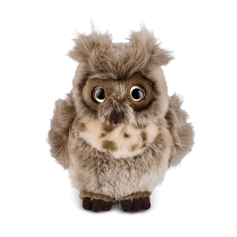 Brown Owl Plush Toy – 18Cm Living Nature Collection 1