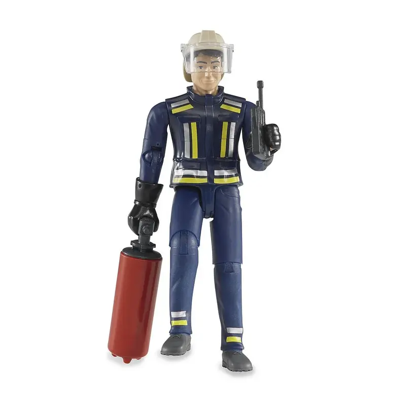 Bruder Firefighter Action Figure With Gear And Accessories 1