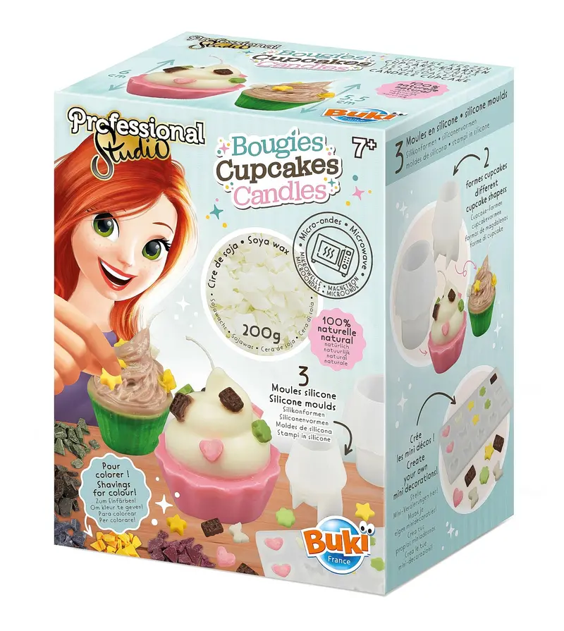 Buki Cupcake Candle Making Kit – Professional Diy Craft Set 1