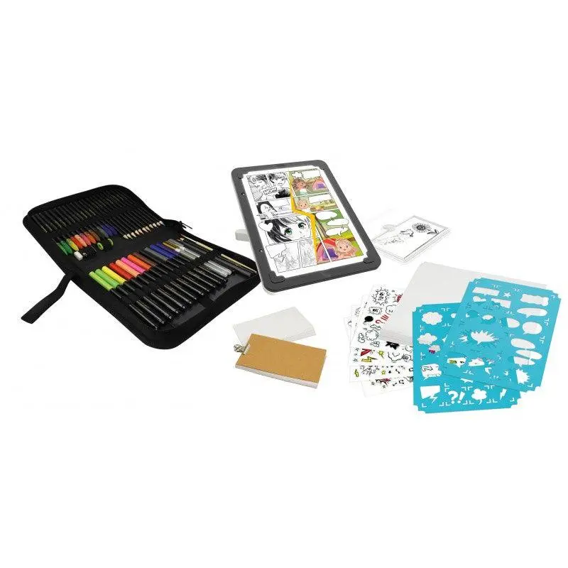 Buki France 3-In-1 Illuminated Art Pad For Drawing & Tracing 1