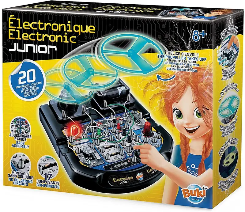 Buki France 7162 Electronics Learning Kit For Juniors 1