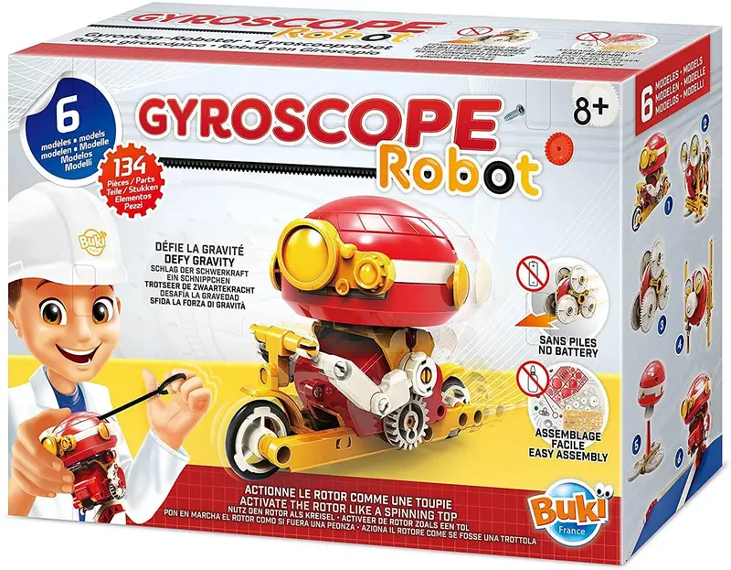 Buki France 7509 Gyroscopic Robot Building Set 1