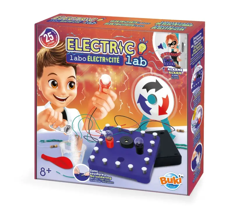 Buki France Electricity Lab Kit – Hands-On Stem Learning Set 1