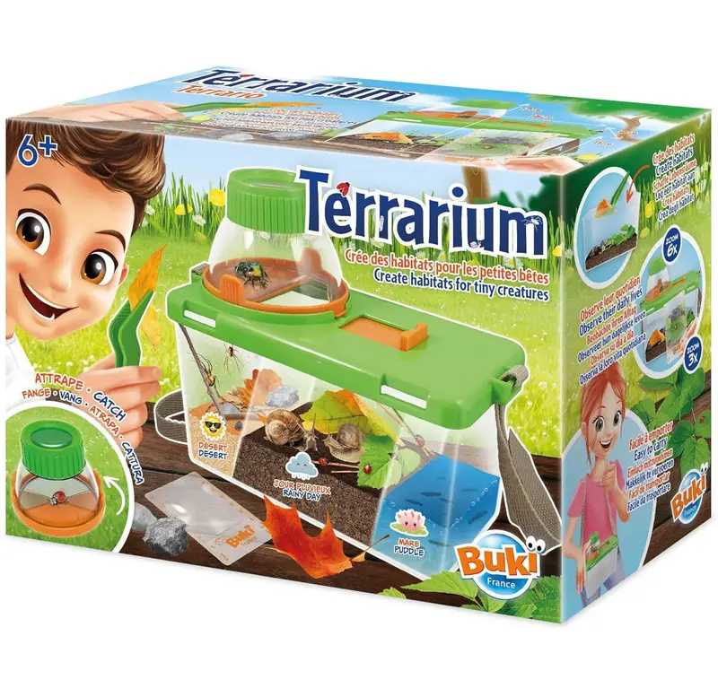 Buki France Insect Terrarium Viewer With Magnifying Lens 1