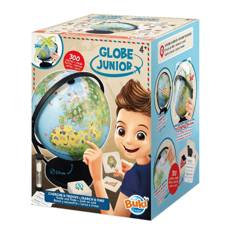 Buki France Junior Globe – Interactive Educational Earth Model For Young Learners 1