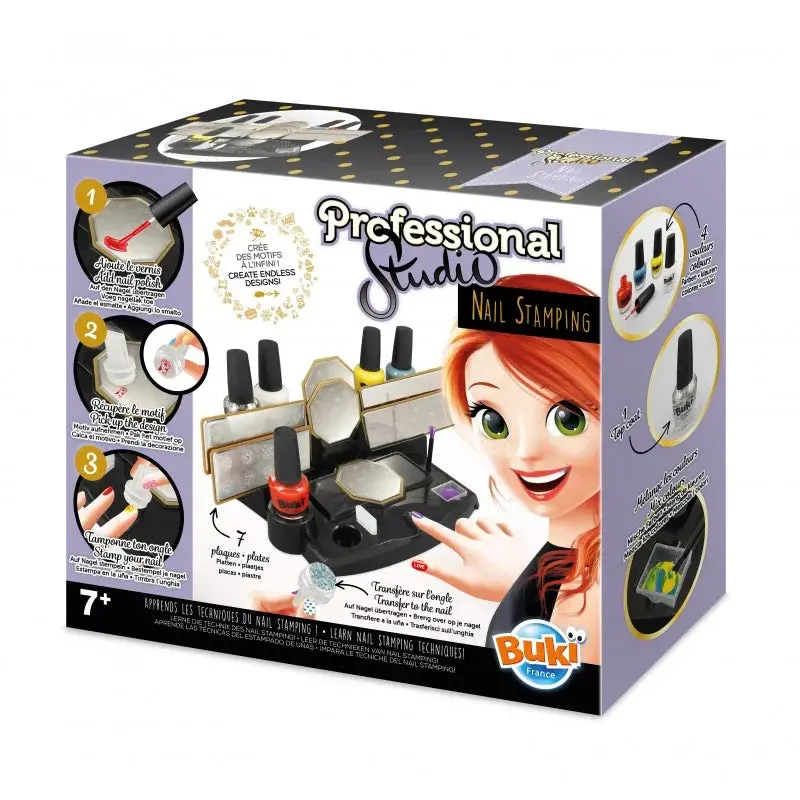 Buki France Nail Stamping Studio – Professional-Grade Diy Manicure Kit 1