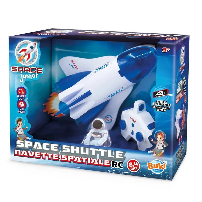 Buki France Rc Space Shuttle – Launch-Ready Stem Toy With Realistic Controls 1