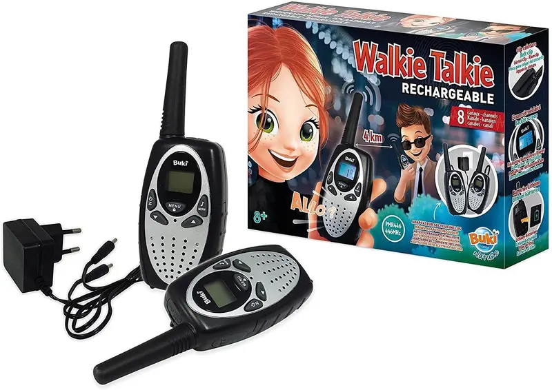 Buki France Rechargeable Walkie-Talkies – Tw02 Twin Communication Set For Kids 1