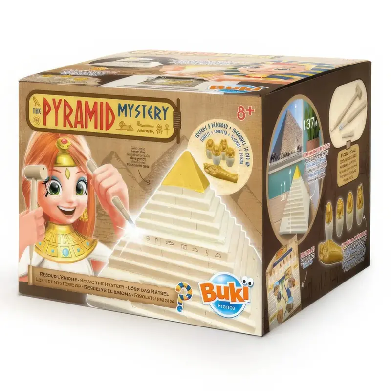 Buki France The Pyramid Mystery – Archaeology-Themed Stem Escape Game 1