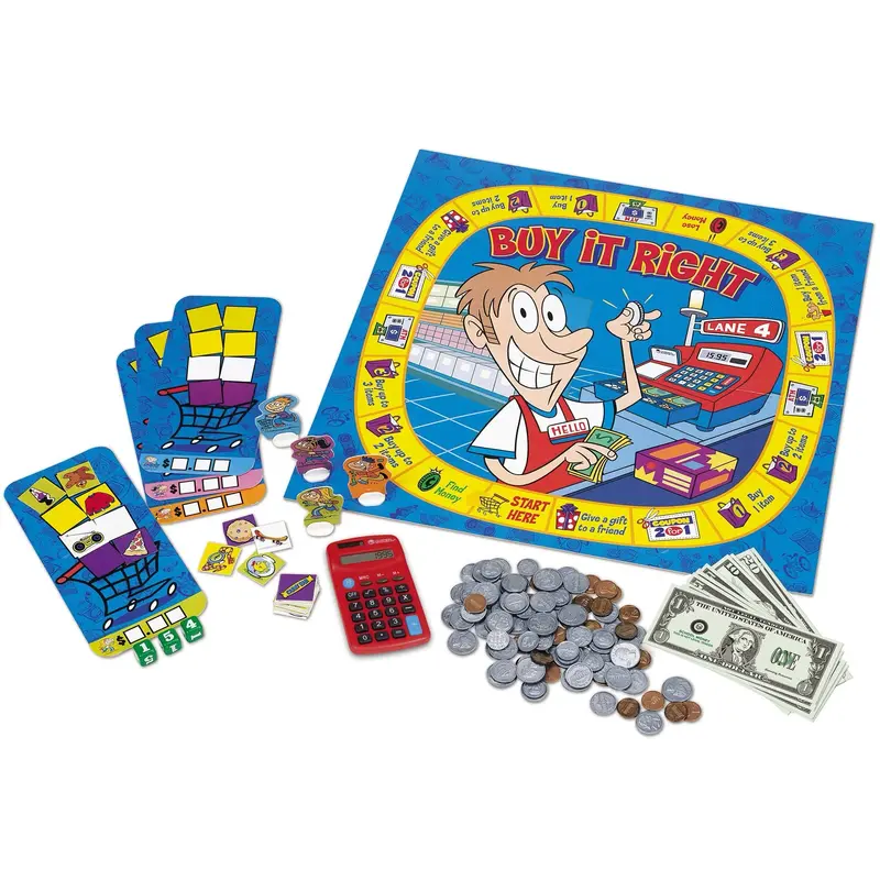 Buy It Right Shopping Game – Real-World Money Math & Financial Literacy Activity 1