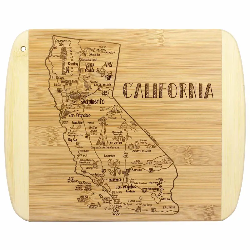 California-Themed Small Cutting Board – 11" X 8.75" 1