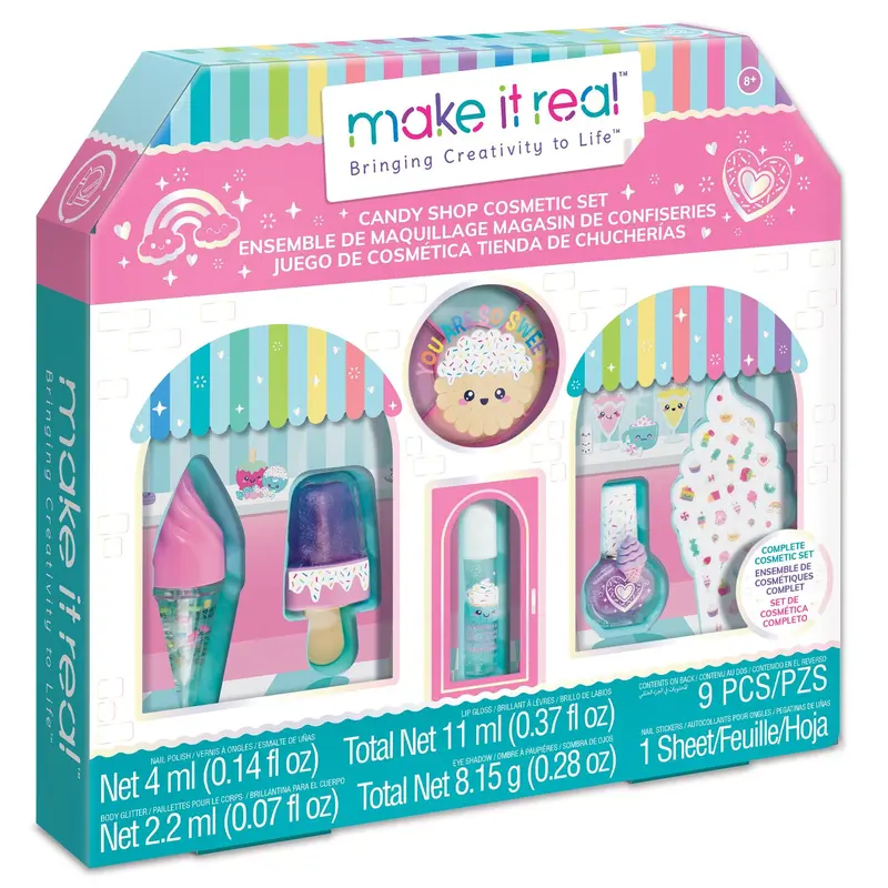 Candy Shop Cosmetic Set – Sweet-Inspired Makeup & Skincare Bundle 1