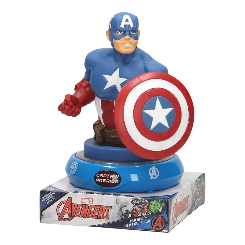 Captain America 3D Led Night Light For Kids 1