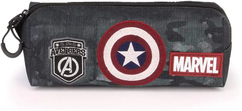 Captain America Military-Style Square Pencil Pouch 1