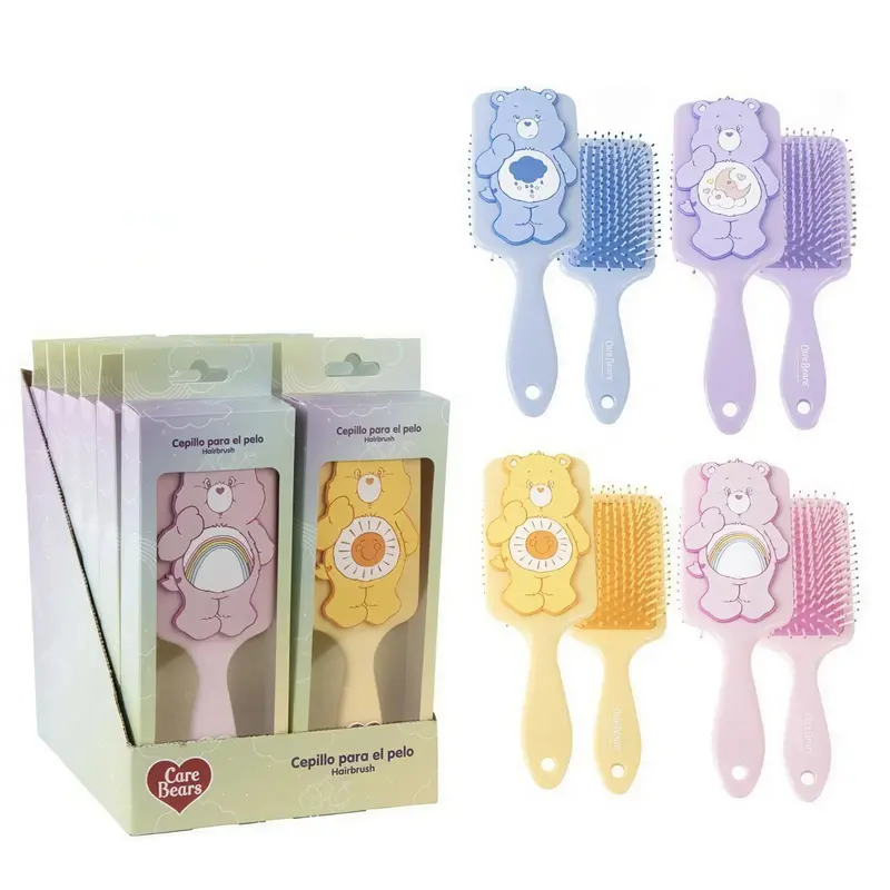 Care Bears Hairbrush Set – Assorted Themed Grooming Accessories 1