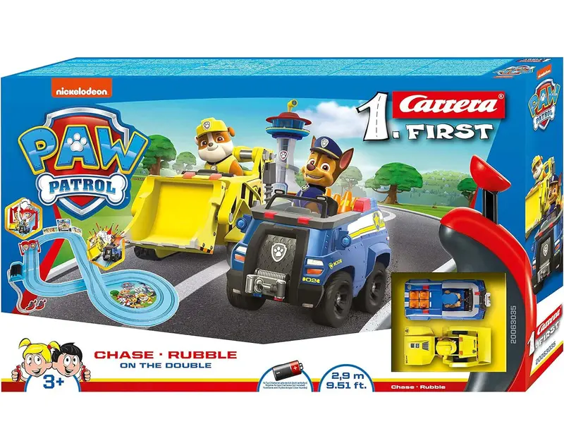 Carrera First Paw Patrol Race Track: 'On The Double' Edition 1