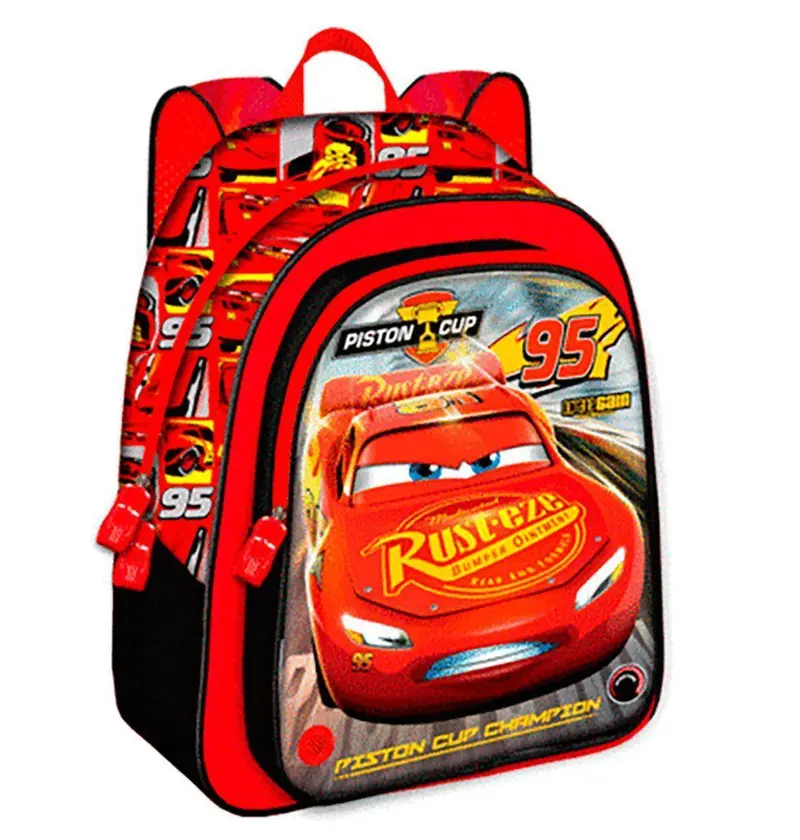 Cars Mcqueen 3D Light & Sound Backpack – 42Cm 1