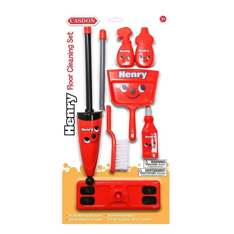 Casdon Henry Floor Cleaner Toy – Interactive Pretend Play Vacuum Set 1