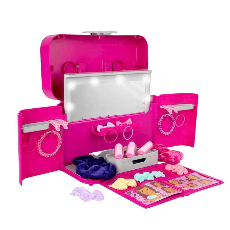 Casdon Ultimate Styling Case – Interactive Hair Salon Playset 1