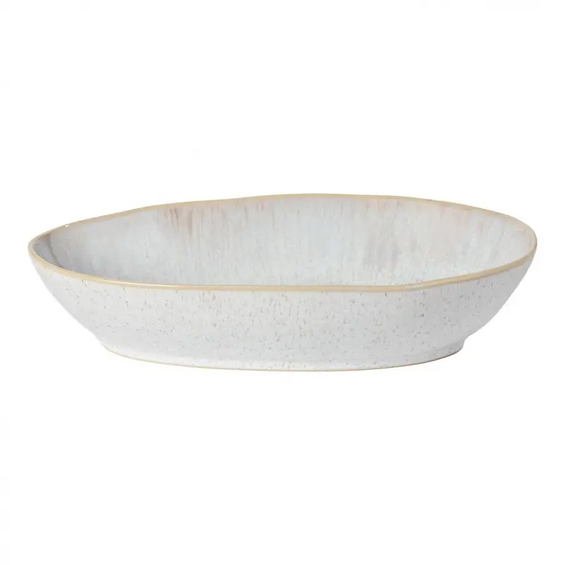 Cf Eivissa 13-Inch Oval Ceramic Baker – Sand Beige 1