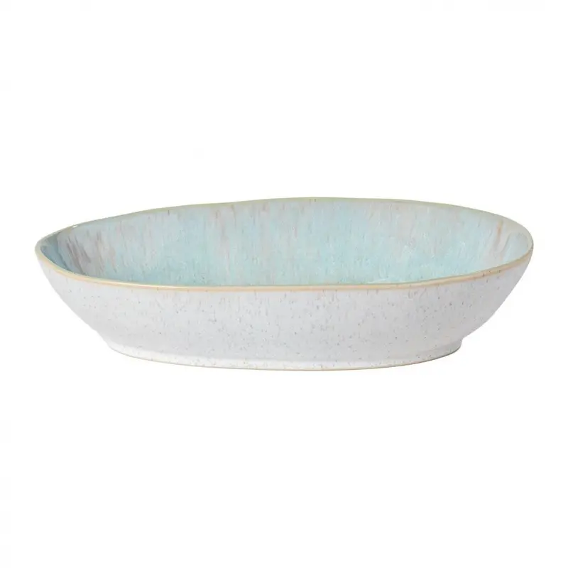 Cf Eivissa 13-Inch Oval Ceramic Baker – Sea Blue 1