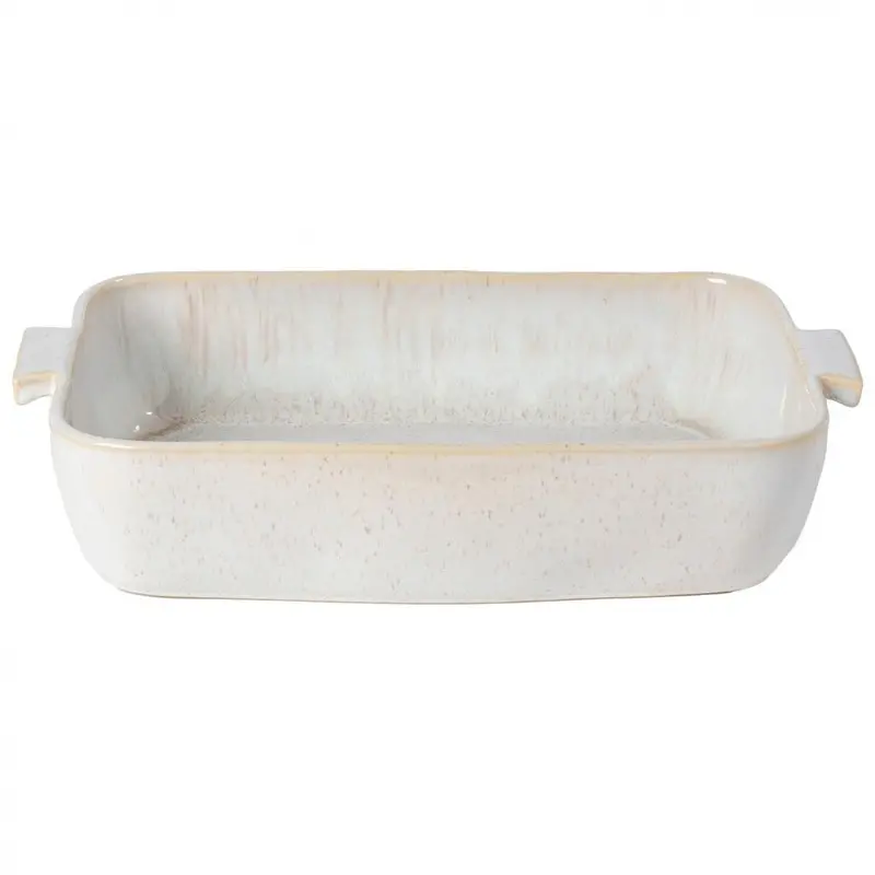 Cf Eivissa 16-Inch Rectangular Ceramic Baker – Sand Beige 1