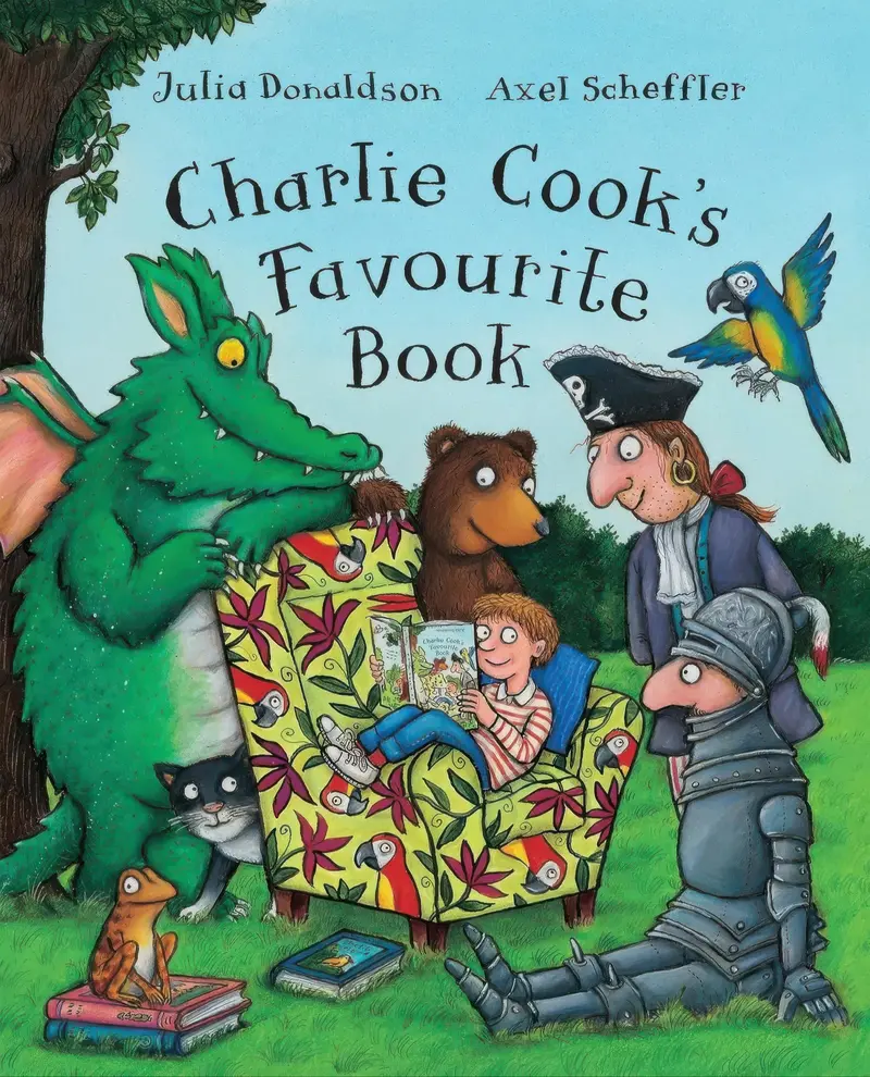 Charlie Cook'S Favorite Book – Picture Storybook For Young Readers 1