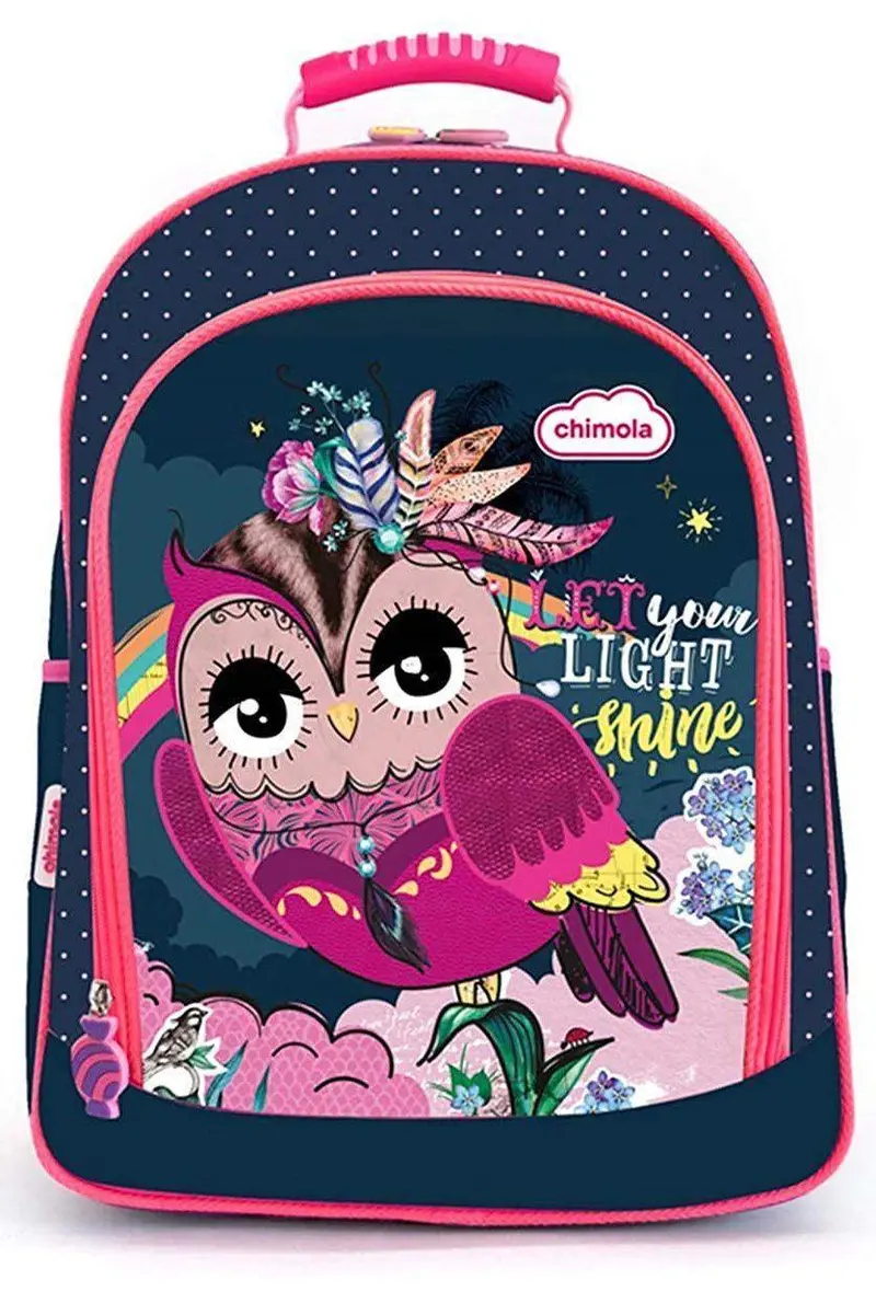 Chimola Owl Triple-Function Backpack – 45Cm Adaptable Design 1