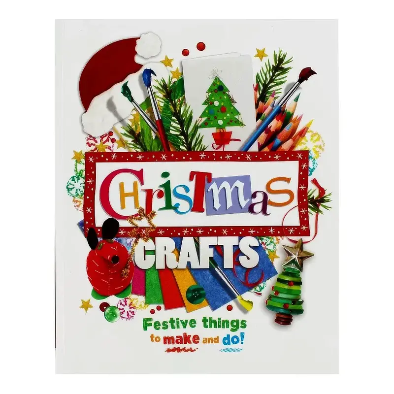 Christmas Crafts: Festive Projects To Make And Enjoy – Illustrated Hardback Activity Book 1