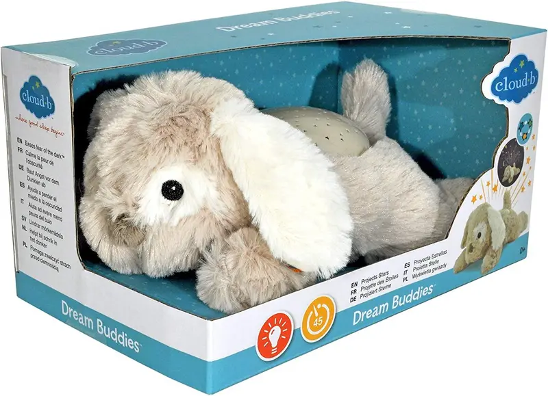 Cloud B Dream Buddies Patch The Puppy Night Light – Cuddly Bedtime Companion 1
