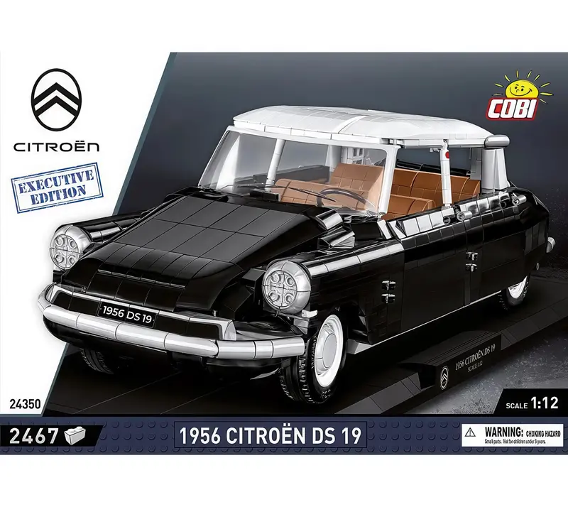 Cobi 1956 Citroën Ds 19 Executive Edition – Iconic French Luxury Sedan Kit 1