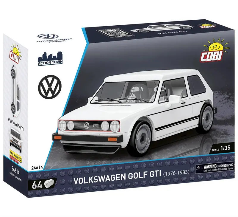 Cobi 1976 Vw Golf Gti Classic Car Model Kit 1