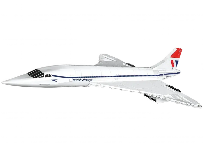 Cobi Concorde G-Boag Model Kit – Supersonic Passenger Jet Build 1