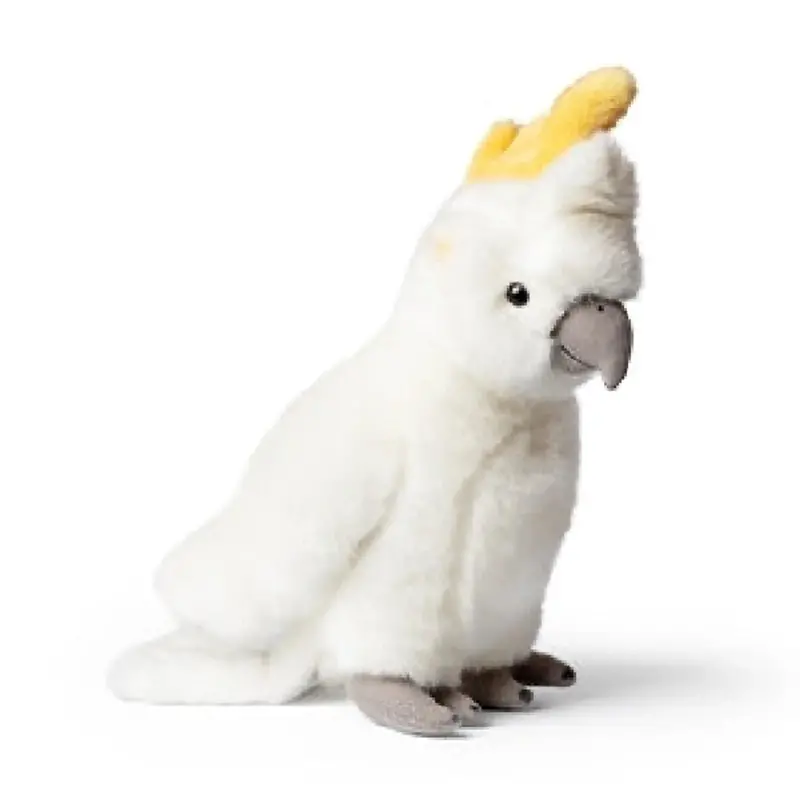 Cockatoo Plush Bird – 30Cm Vibrant Living Nature Stuffed Animal 1
