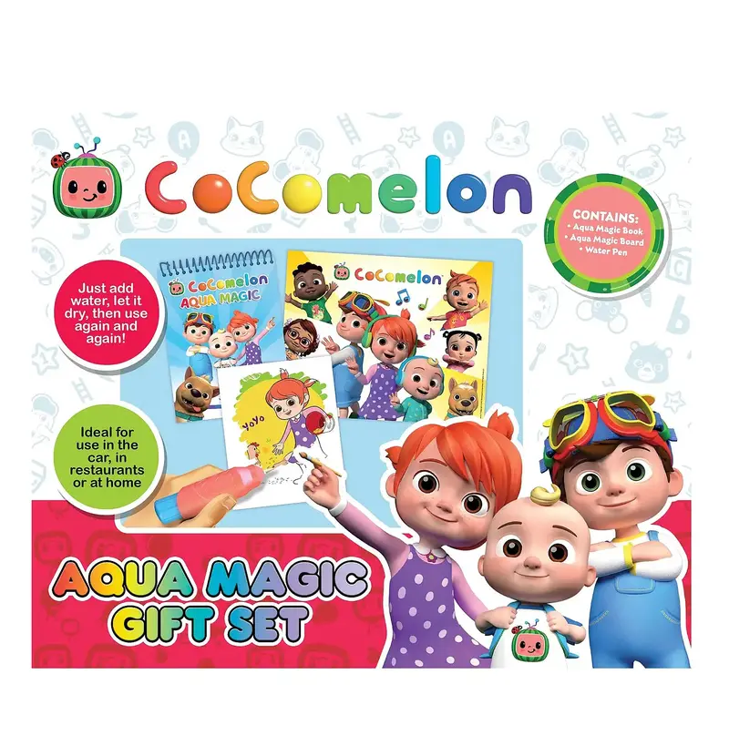 Cocomelon Aqua Magic Water-Reveal Gift Set 1