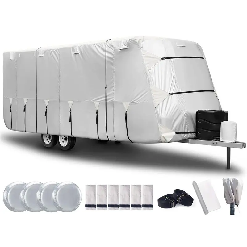 Compact Camper Cover For 14-Foot Travel Trailers And Pop-Ups 1