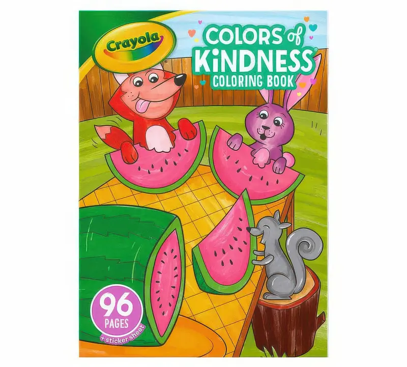 Crayola Colours Of Kindness Themed Coloring Book 1