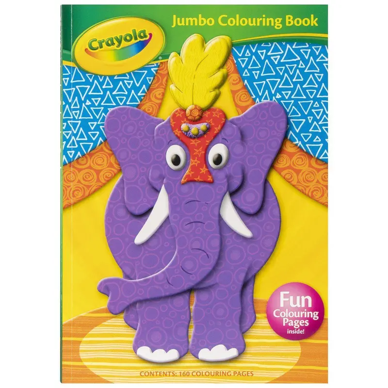 Crayola Jumbo Colouring Book – 160 Pages 1