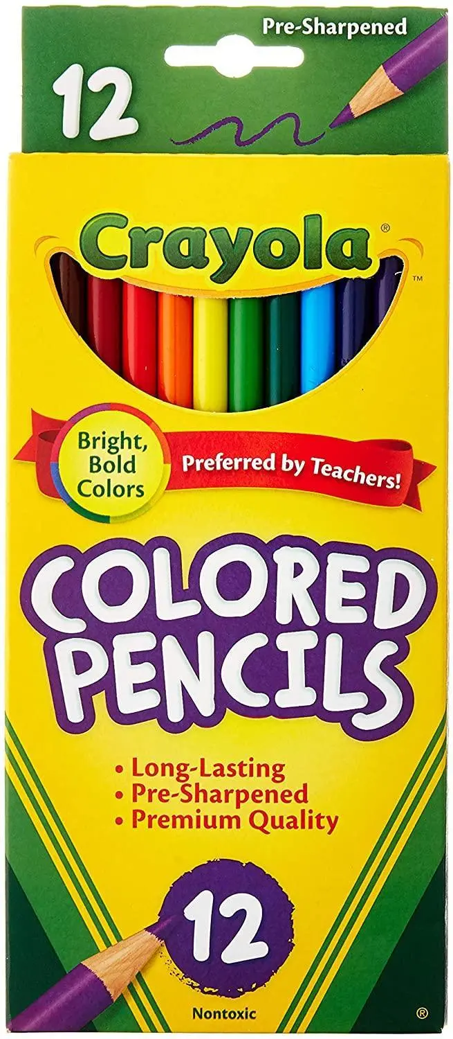 Crayola Mini Colored Pencils – 12-Pack For Kids 1