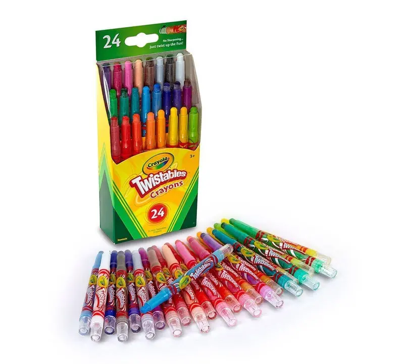 Crayola Mini Twistables Crayons – 24-Color Set 1