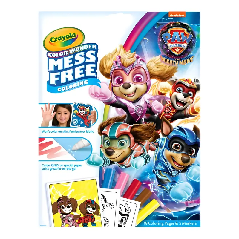 Crayola Paw Patrol Colour Wonder Activity Set – Mess-Free Coloring System 1