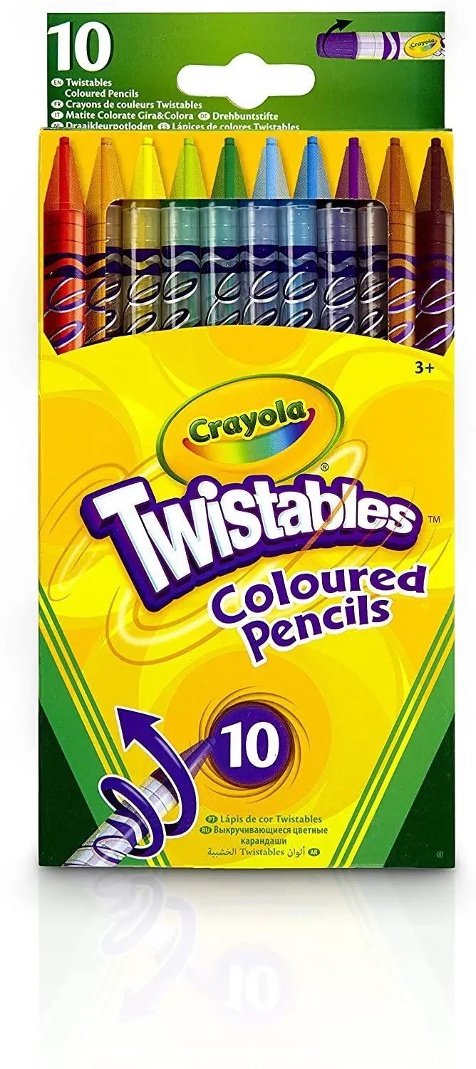 Crayola Twistable Colored Pencils – 10-Piece Wallet Pack 1