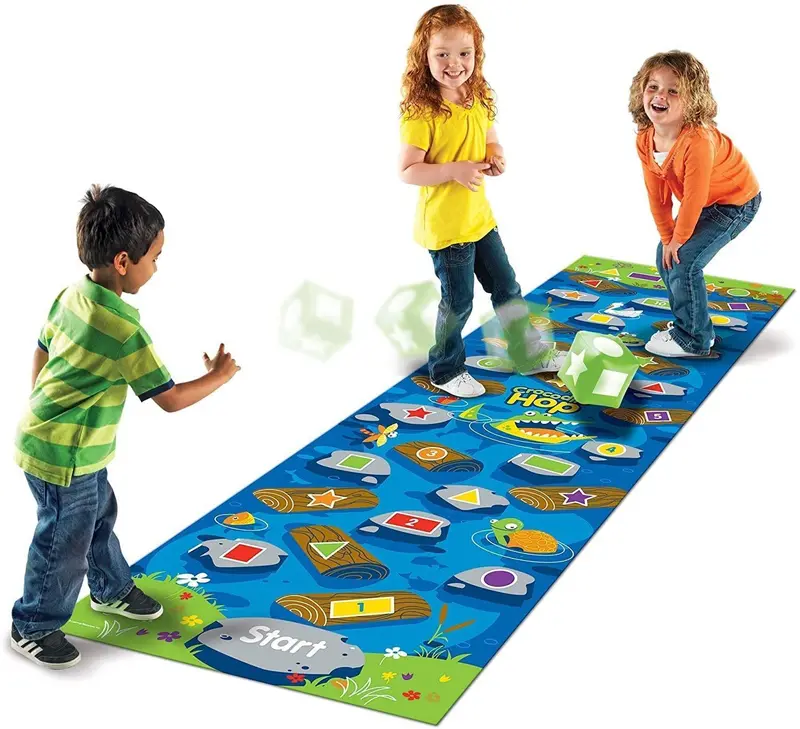 Crocodile Hop Floor Game For Active Early Math Learning 1