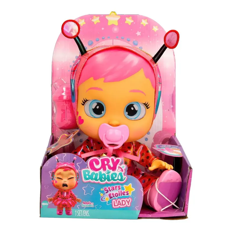Cry Babies Stars Lady Doll – Poseable Infant Figure 1