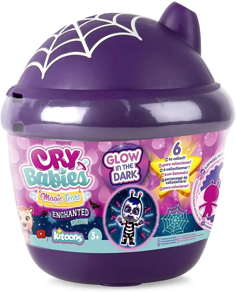 Cry Baby Magic Tears Glow-In-The-Dark Bottle House Toy 1