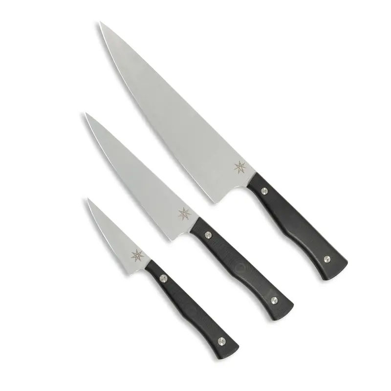 Culinary 2.0 Black G-10 Sous Chef Knife Set 1