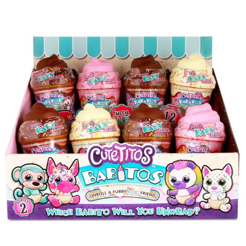 Cutetitos Babitos Furry Baby Friends – Surprise Collectible Assortment Of Adorable Plush Babies 1