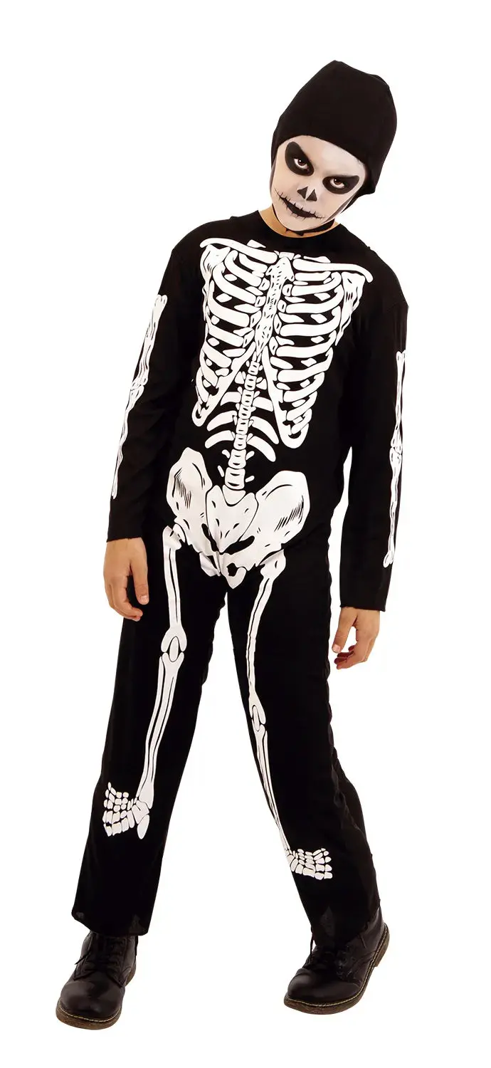 Day Of The Dead Skeleton Costume – Large Size 1